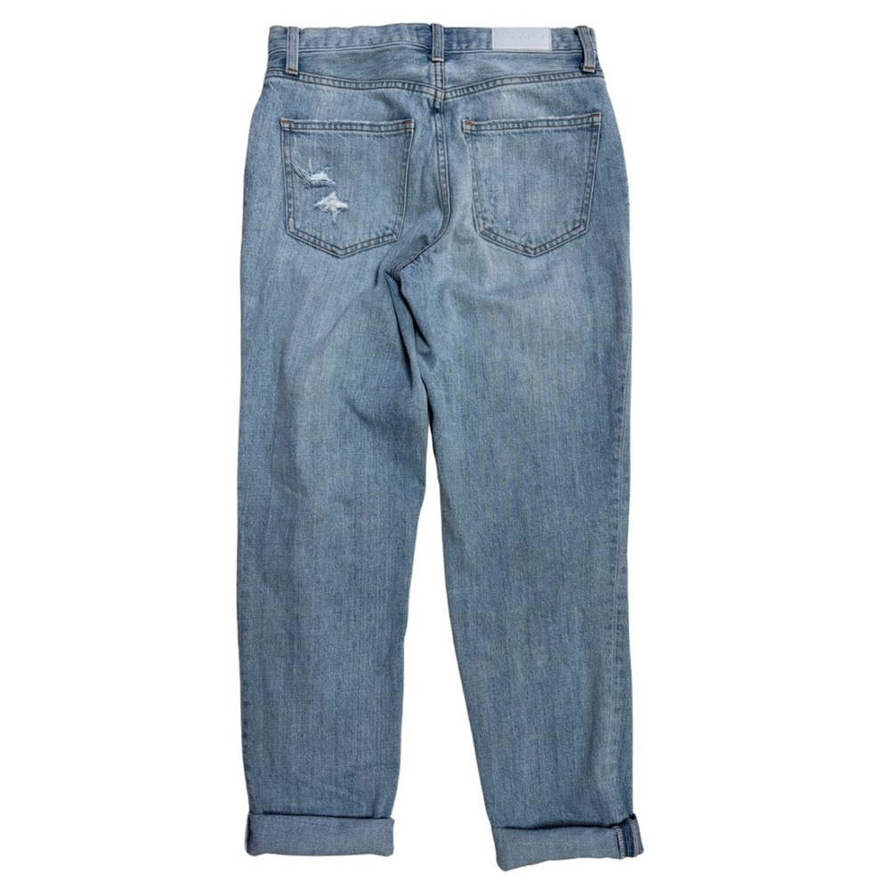 Upcycled by Me: Pistola Customized Relaxed Fit Boyfriend Denim Jeans Pink 28 - Picture 3 of 11